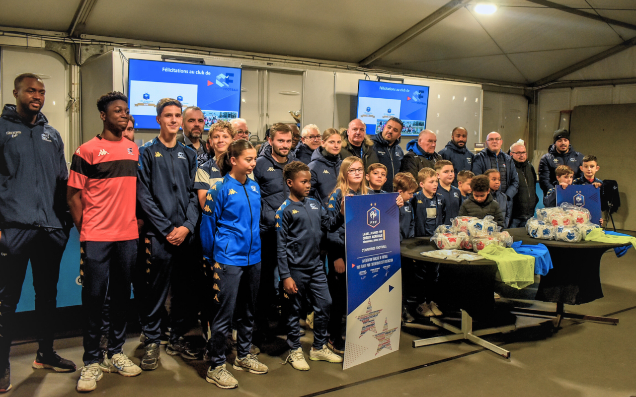 Le C’Chartres Football reçoit le prestigieux Label Élite Jeunes