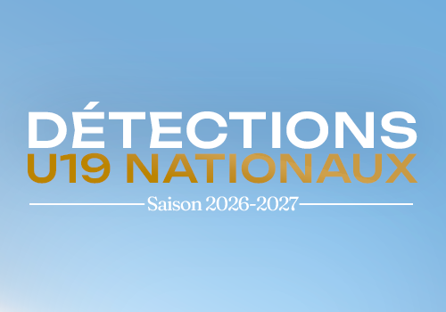 Détections U19 Nationaux